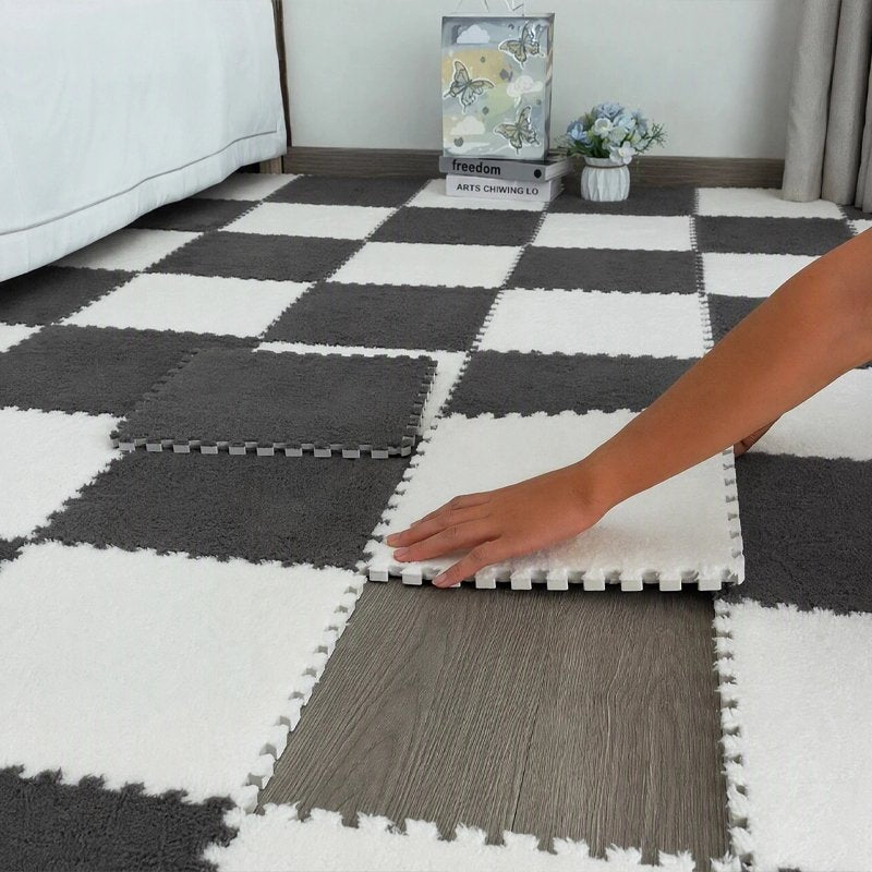 Tapis mousse puzzle carré