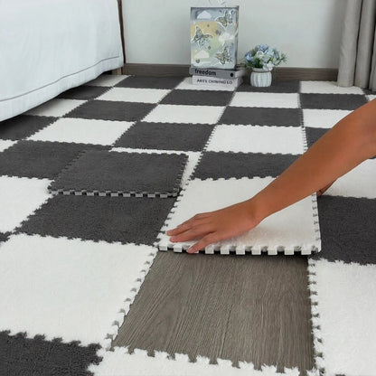 Tapis mousse puzzle carré