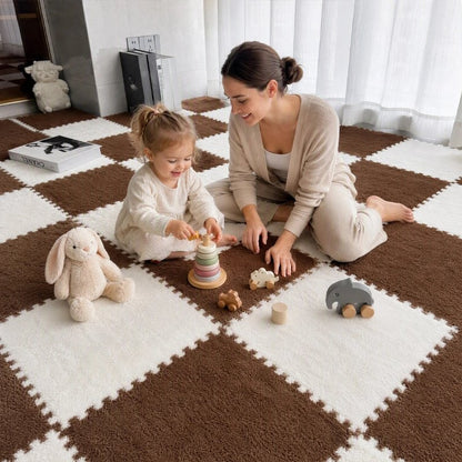 Tapis mousse puzzle maman