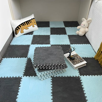 Tapis puzzle moelleux